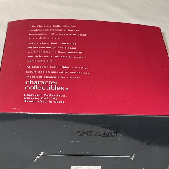 2001 Betty Boop Hitchhiker Harley Biker w/ Pugsley Character Collectibles #11376 - Picture 7 of 8